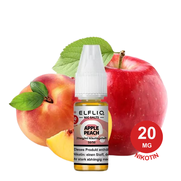 ELFLIQ Apple Peach – Nikotinsalz-Liquid 20 mg/ml (10 ml)