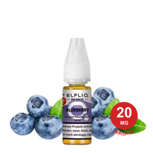 ELFLIQ Blueberry – Nikotinsalz-Liquid 20 mg/ml (10 ml)