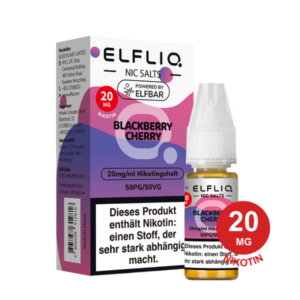 ELFLIQ Blackberry Cherry – Nikotinsalz-Liquid 20 mg/ml (10 ml)