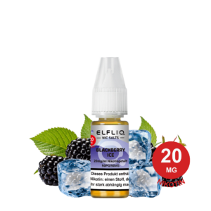 ELFLIQ Blackberry Ice – Nikotinsalz-Liquid 20 mg/ml (10 ml)