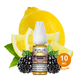 ELFLIQ Blackberry Lemon – Nikotinsalz-Liquid 10 mg/ml (10 ml)