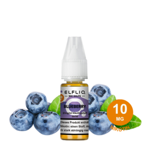 ELFLIQ Blueberry – Nikotinsalz-Liquid 10 mg/ml (10 ml)