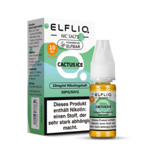 ELFLIQ Cactus Ice – Nikotinsalz-Liquid 10 mg/ml (10 ml)