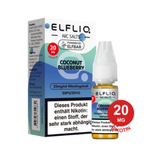 ELFLIQ Coconut Blueberry – Nikotinsalz-Liquid 20 mg/ml (10 ml)