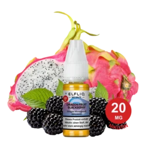ELFLIQ Dragon Fruit Blackberry – Nikotinsalz-Liquid 20 mg/ml (10 ml)