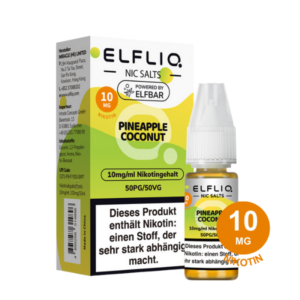 ELFLIQ Pineapple Coconut – Nikotinsalz-Liquid 10 mg/ml (10 ml)