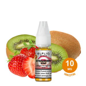 ELFLIQ Strawberry Kiwi – Nikotinsalz-Liquid 10 mg/ml (10 ml)