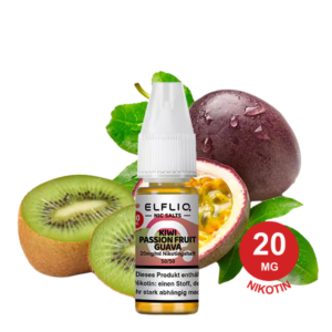 ELFLIQ Kiwi Passion Fruit Guava Nikotinsalz-Liquid 20 mg/ml – Produktbild