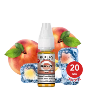 ELFLIQ Peach Ice – Nikotinsalz-Liquid 20 mg/ml (10 ml)