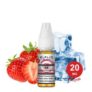 ELFLIQ Strawberry Ice – Nikotinsalz-Liquid 20 mg/ml (10 ml)