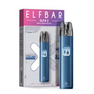 ELFBAR ELFX 2 Refillable Kit – Ocean Blue – Refill Pod Kit für ELFLIQ