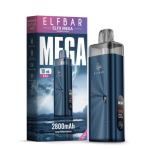 ELFBAR ELFX MEGA Kit – Navy – Refill Pod Kit für ELFLIQ