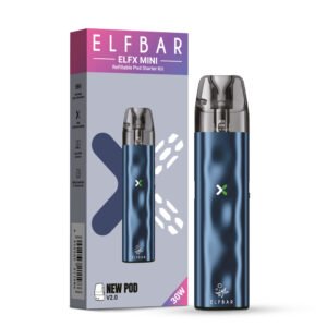 ELFBAR ELFX Mini Refillable Kit – Ocean – Refill Pod Kit für ELFLIQ