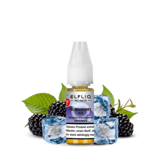 ELFLIQ Blackberry Ice Nikotinsalz Liquid 20 mg/ml – Flasche