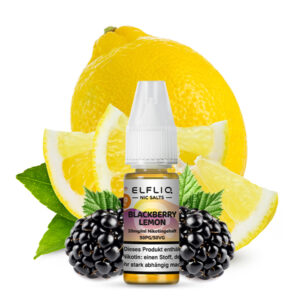 ELFLIQ Blackberry Lemon Nikotinsalz Liquid 10 mg/ml – Flasche
