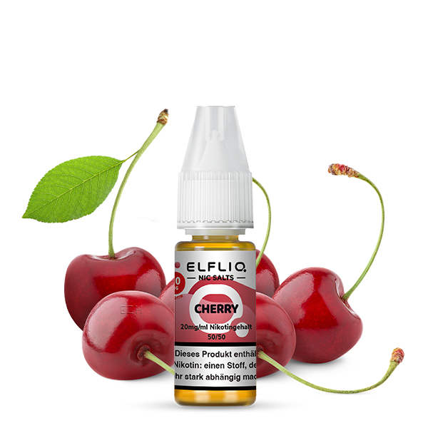 ELFLIQ Cherry Nikotinsalz Liquid 20 mg/ml – Flasche