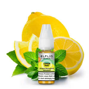 ELFLIQ Lemon Mint Nikotinsalz Liquid 10 mg/ml – Flasche
