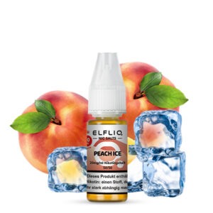 ELFLIQ Peach Ice Nikotinsalz Liquid 20 mg/ml – Flasche