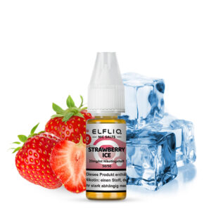 ELFLIQ Strawberry Ice Nikotinsalz Liquid 20 mg/ml – Flasche