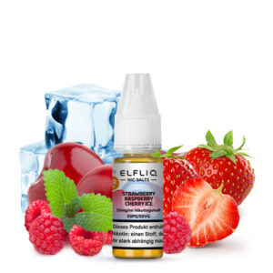 ELFLIQ Strawberry Rasberry Cherry Ice Nikotinsalz Liquid 10 mg/ml – Flasche
